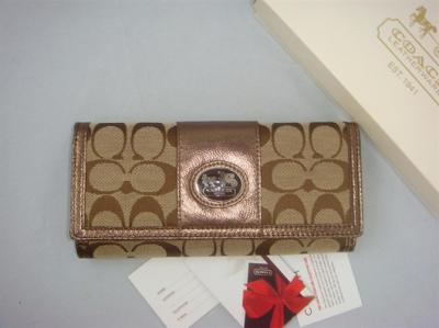 discounted Coach Wallets - 44001 golden